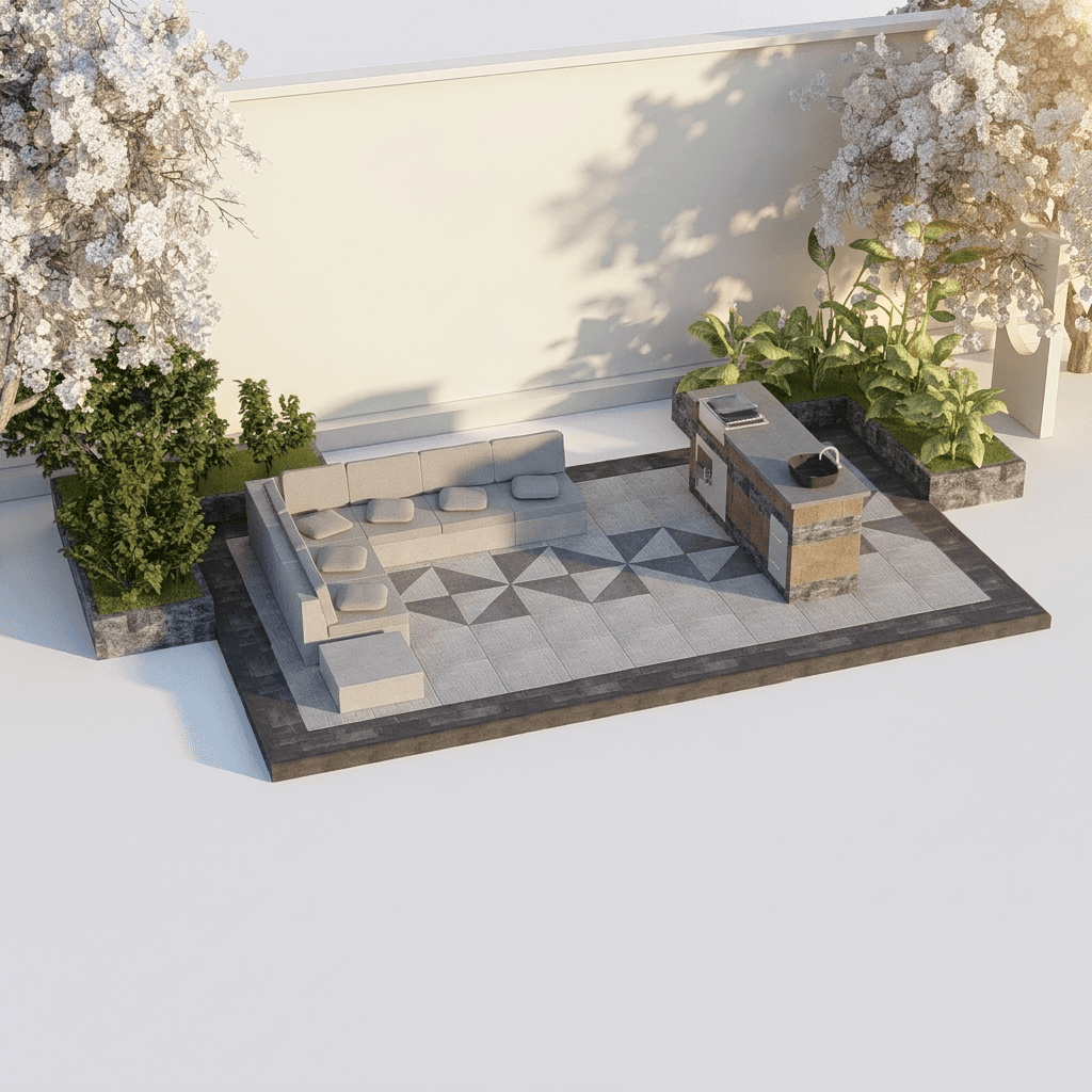 Dining Area 3026 - 8.70 x 7.90 m